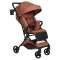 Прогулочная коляска Pituso Pera карбоновая рама - coffee