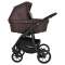 Детская коляска Pituso Nino экокожа 2 в 1 - dark brown