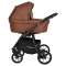 Детская коляска Pituso Nino экокожа 2 в 1 - brown