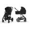 Детская коляска Cybex Balios S Lux 2 в 1 NEW 2025 - moon black