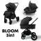 Детская коляска BubaGo Bloom 3 в 1 - черный