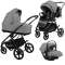 Детская коляска BubaGo Niveta 3 в 1 - серый