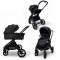 Детская коляска BubaGo Gaudi 3 в 1 - черный
