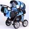 Детская универсальная коляска Riko Master - neon blue