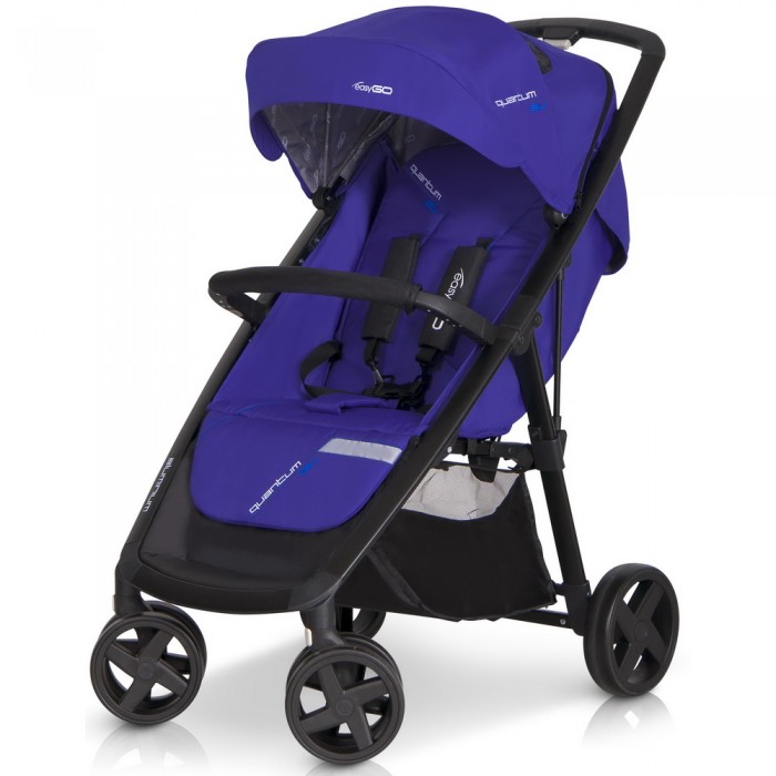 Прогулочная коляска EasyGo Quantum Black - синий