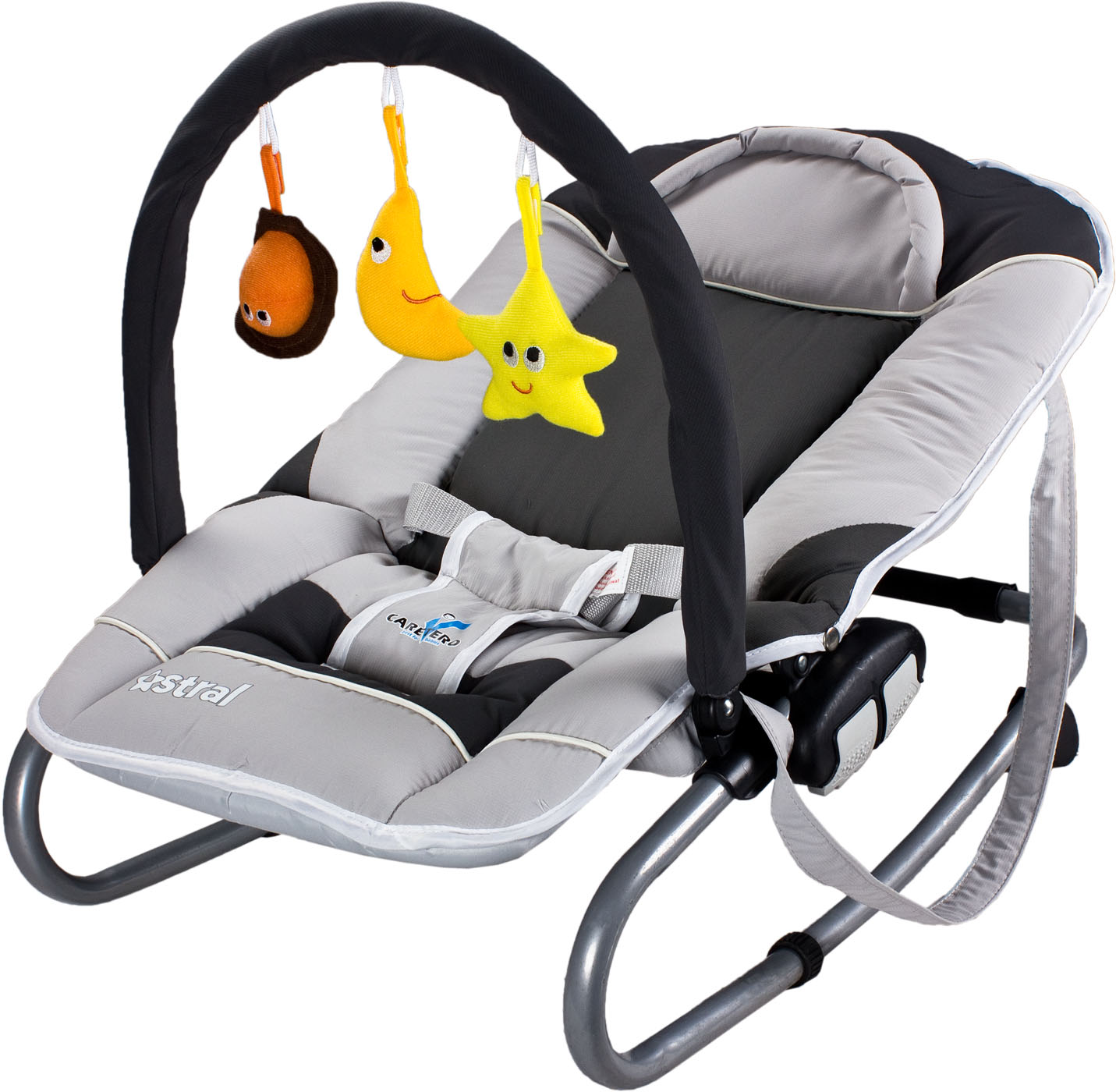 Детский шезлонг Caretero Astral - серый