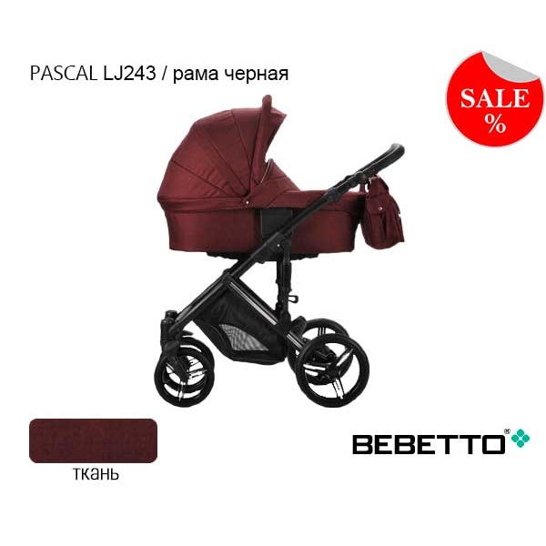 Коляска Bebetto PASCAL - LJ243 CZA
