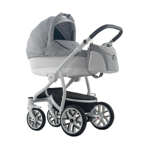 Детская коляска Bebetto Torino эко-кожа+ткань - SL04