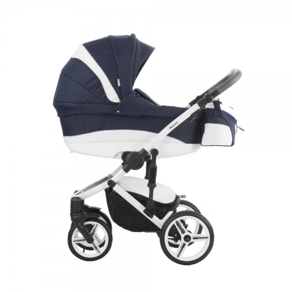 Детская коляска Bebetto Murano эко-кожа+ткань - 10M