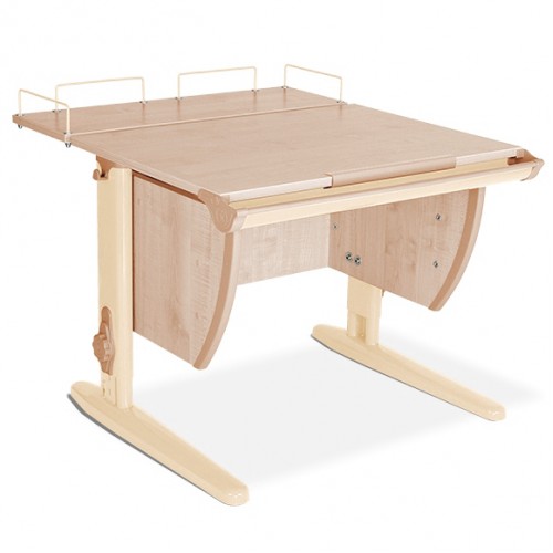 Набор мебели ДЕМИ Сут 14-01 с деревянным стулом - бежевый