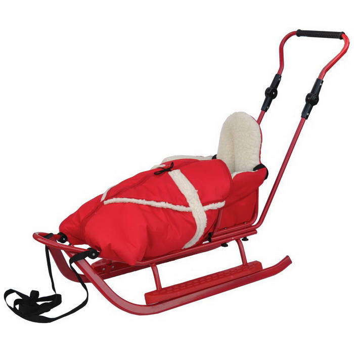 Детские санки  Piccolino Adbor - красный