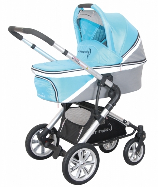 Детская коляска Coletto Giovanni 2 в 1 - голубая
