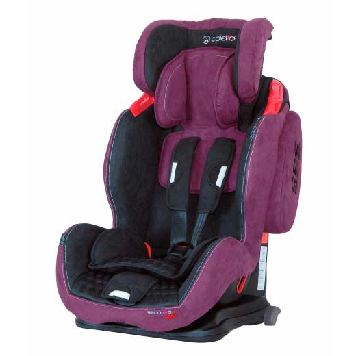 Детское автокресло Coletto Sportivo Isofix - баклажан