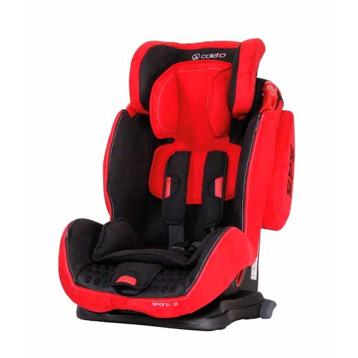 Детское автокресло Coletto Sportivo Isofix - красный