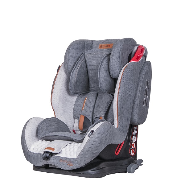 Детское автокресло Coletto Sportivo Isofix - серый 2017