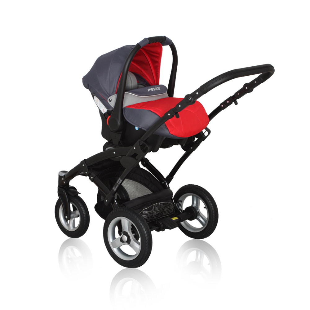 Автокресло Coto Baby Messina+Adapter - красный