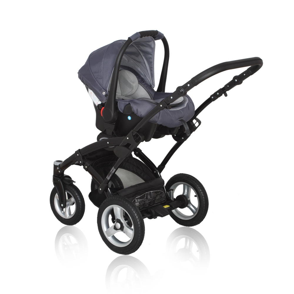 Автокресло Coto Baby Messina+Adapter - серый