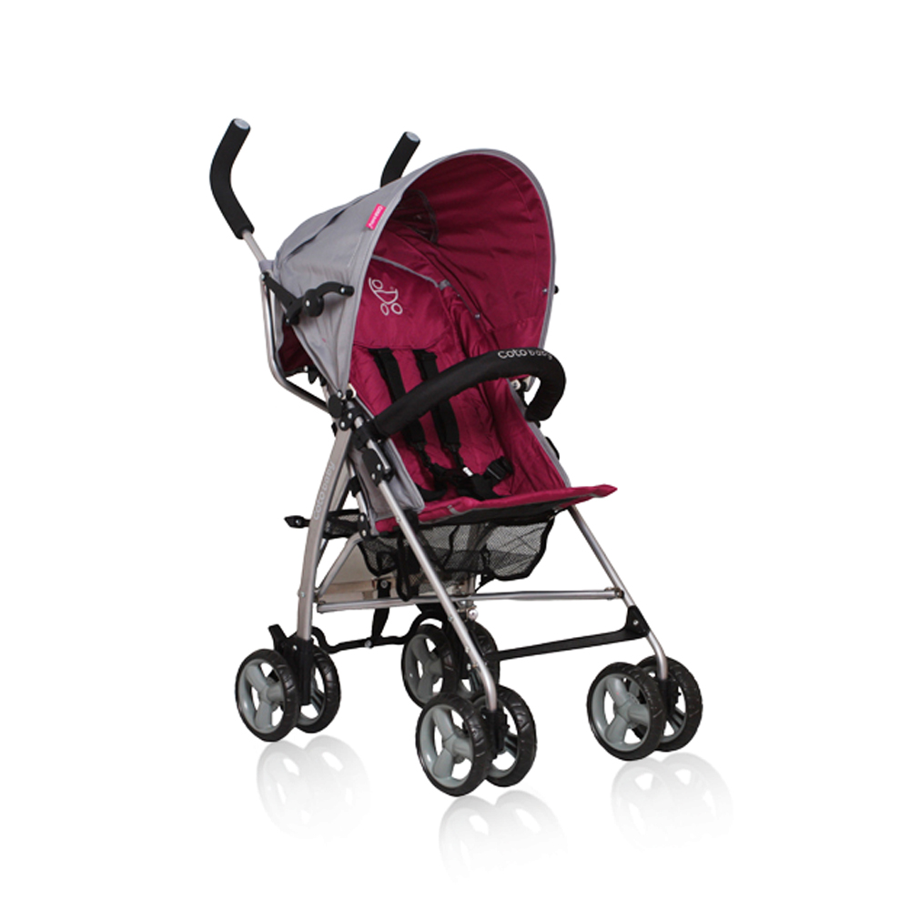 Прогулочная коляска Coto Baby Rhythm - бордовая