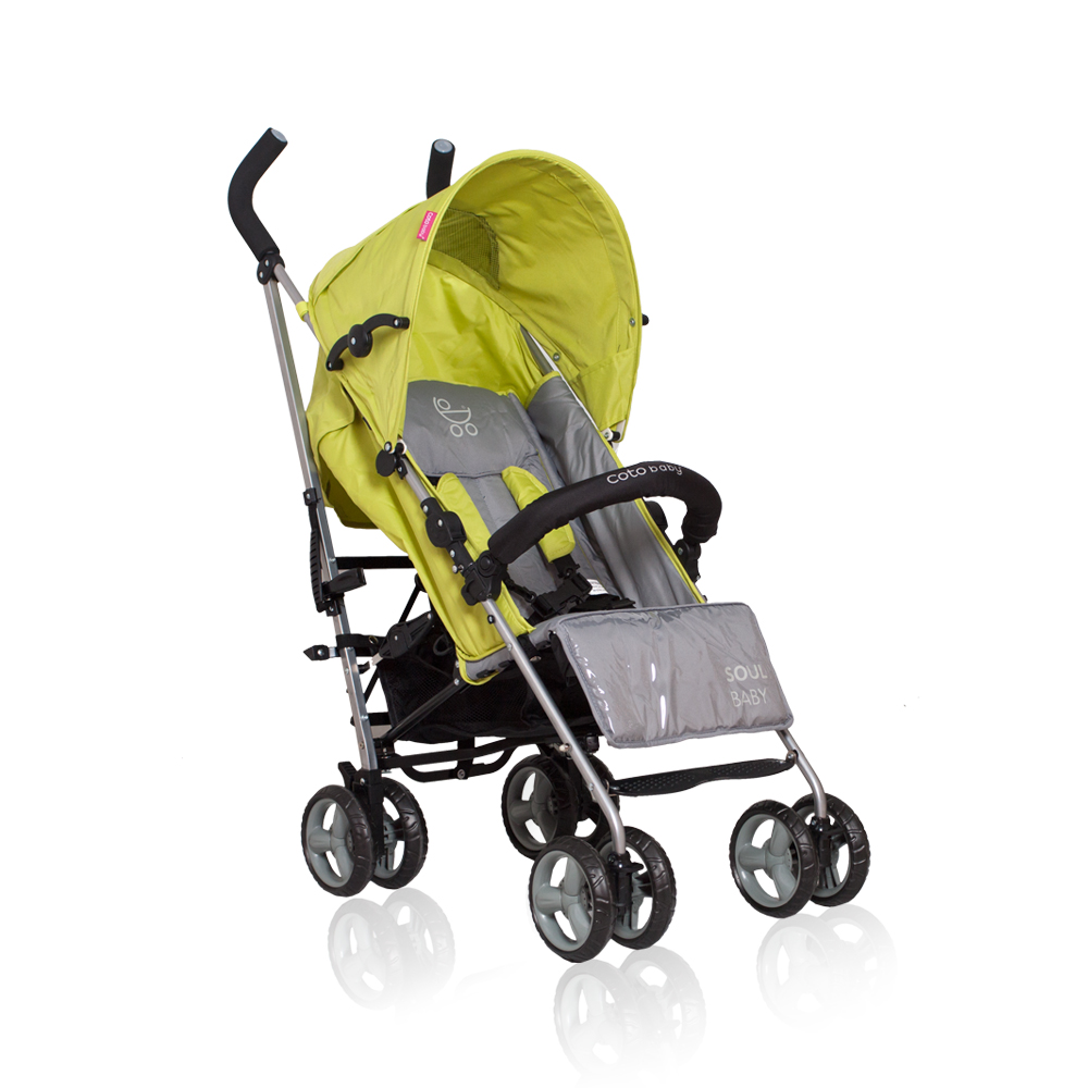 Прогулочная коляска Coto Baby Soul - желтая