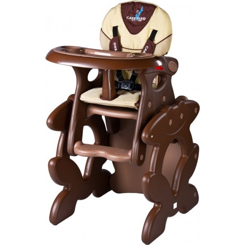 Стульчик для кормления Caretero Primus - коричневый