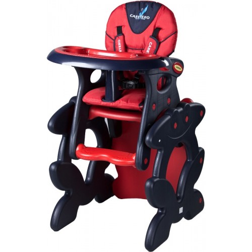 Стульчик для кормления Caretero Primus - красный