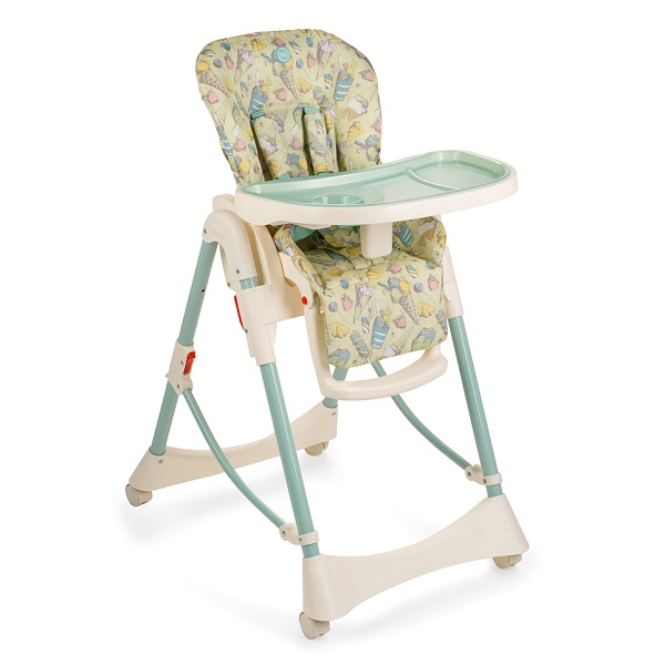 Стульчик для кормления Happy Baby Kevin V2 - blue