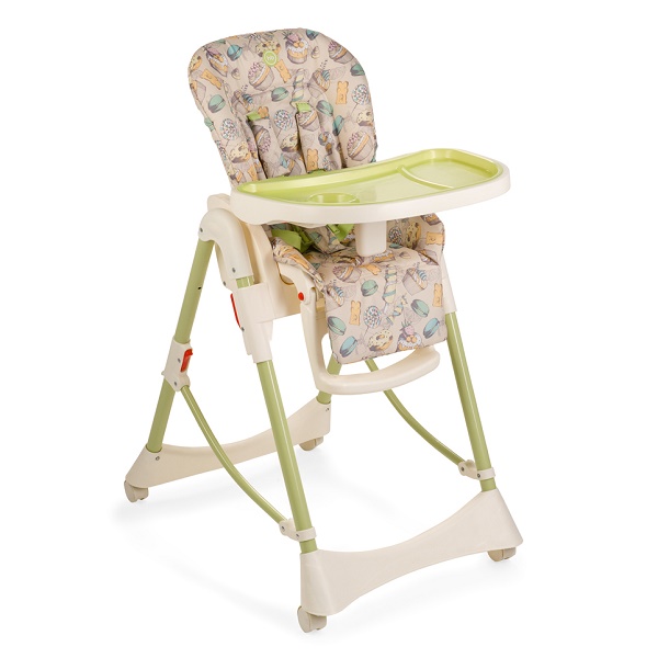 Стульчик для кормления Happy Baby Kevin V2 - green