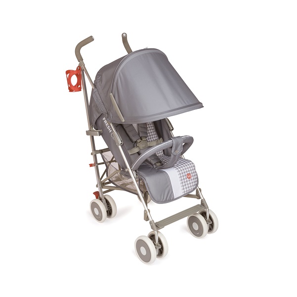Прогулочная коляска Happy Baby Cindy - light grey