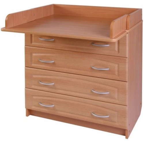 Комод пеленальный Антел Ульяна 5 800/4 - бук