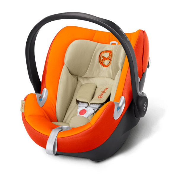 Детское автокресло Cybex Aton Q Plus - оранжевый