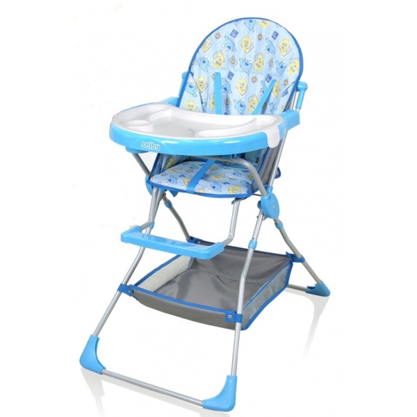 Стульчик для кормления Selby SH-252 - голубой