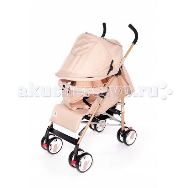 Детская прогулочная коляска Мишутка SL 106 - бежевый