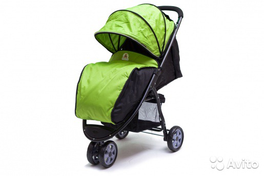 Прогулочная коляска Мишутка SL 460A - зеленый