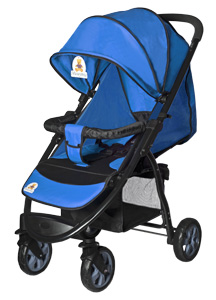 Прогулочная коляска Мишутка SL 460 - голубая