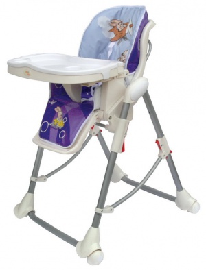 Стульчик для кормления Мишутка НС 31 - фиолетовый