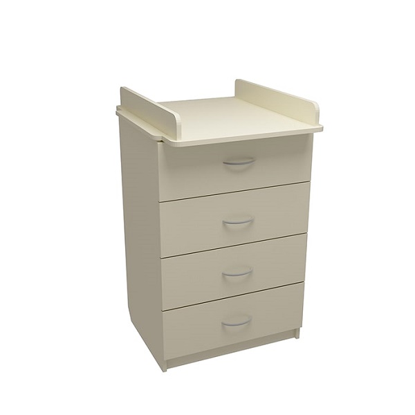 Комод пеленальный ФА-М Маргаритка  Мини - слоновая кость