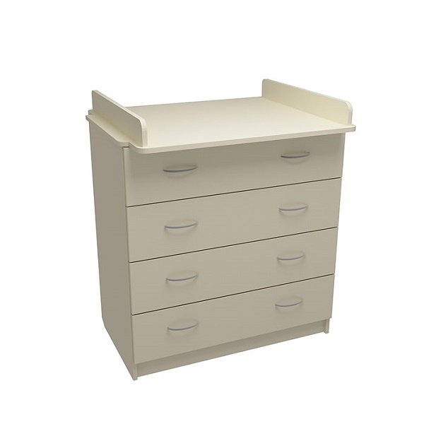 Комод пеленальный ФА-М Маргаритка 4 - слоновая кость