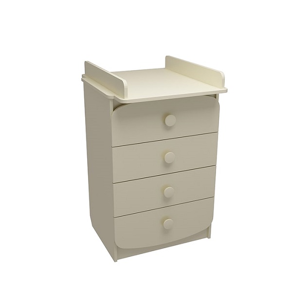 Комод пеленальный ФА-М Улыбка Мини - слоновая кость