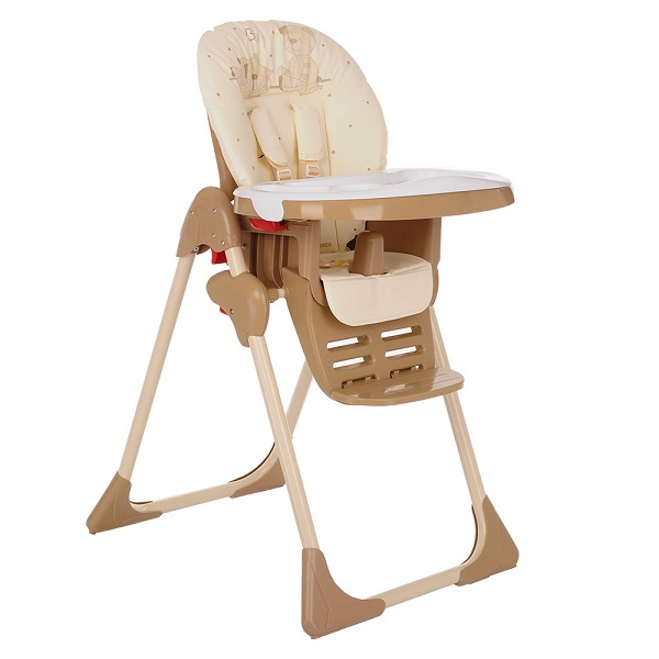Стульчик для кормления GLOBEX Космик Lux - бежевый
