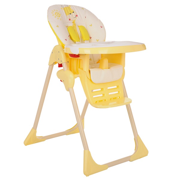 Стульчик для кормления GLOBEX Космик Lux - желтый