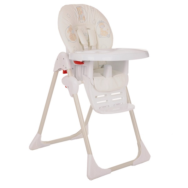 Стульчик для кормления GLOBEX Космик Lux - белый