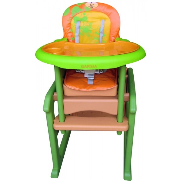 Стульчик-трансформер для кормления Kitan Garsia - оранжевый
