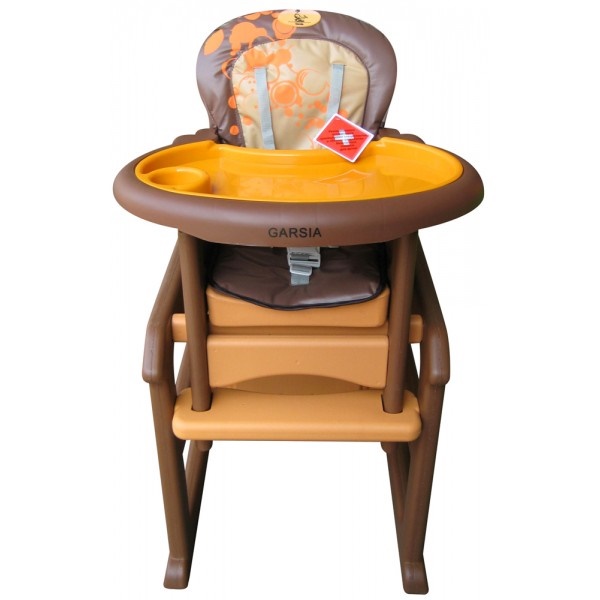 Стульчик-трансформер для кормления Kitan Garsia - коричневый