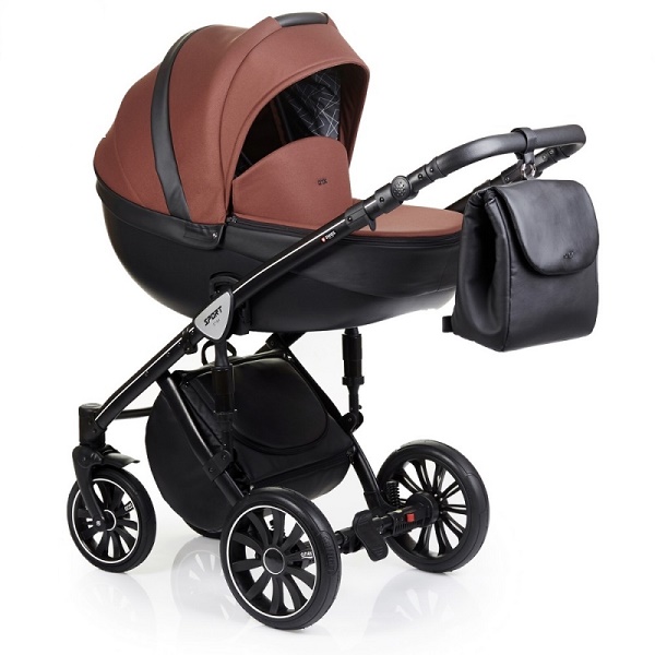 Детская универсальная коляска Anex Sport 2 в 1 - sp16 red haze