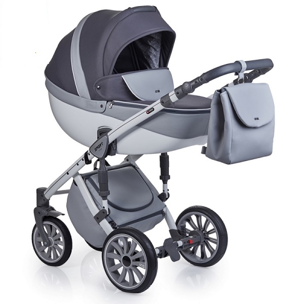 Детская универсальная коляска Anex Sport 2 в 1 - sp15 grey cloud 2017
