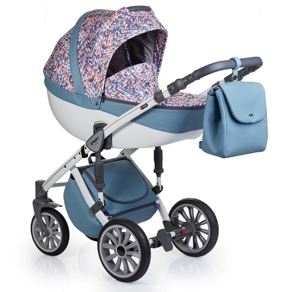Детская универсальная коляска Anex Sport 2 в 1 - ab06 wave