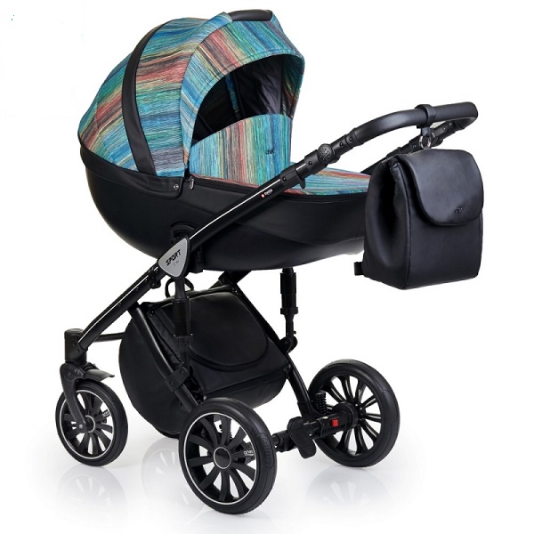 Детская универсальная коляска Anex Sport 2 в 1 - ab05 rainbon