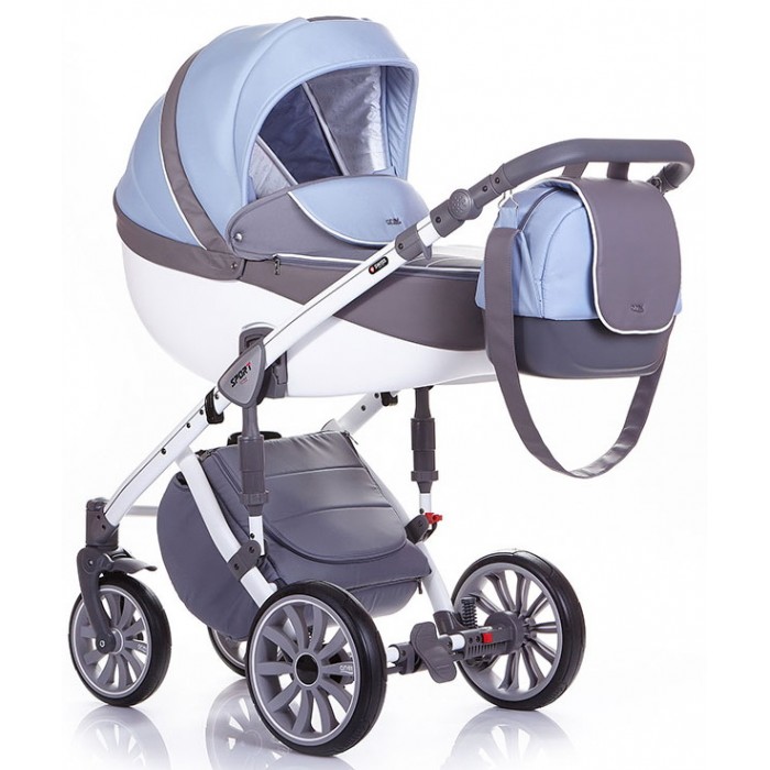 Детская универсальная коляска Anex Sport 2 в 1 - light blue