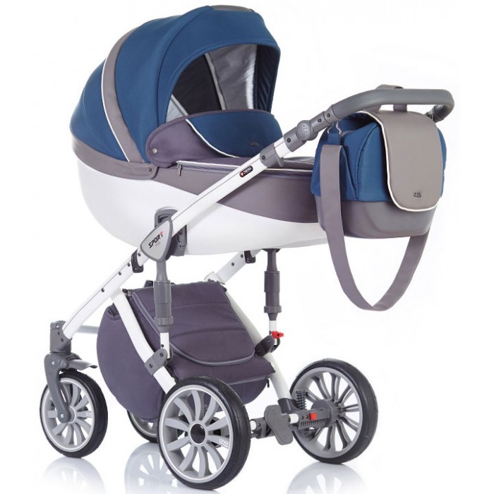 Детская универсальная коляска Anex Sport 2 в 1 - azure