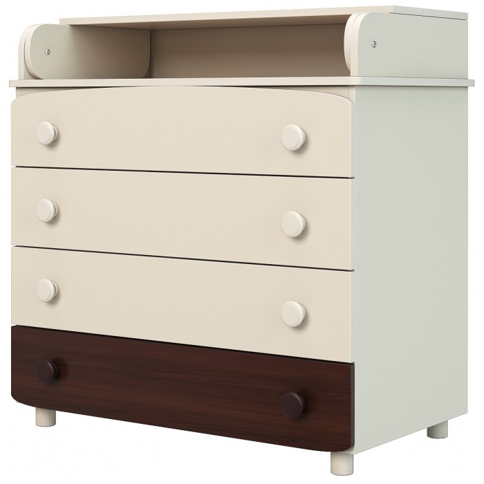 Комод пеленальный  Baby Dream Prestige 2 - орех-ваниль